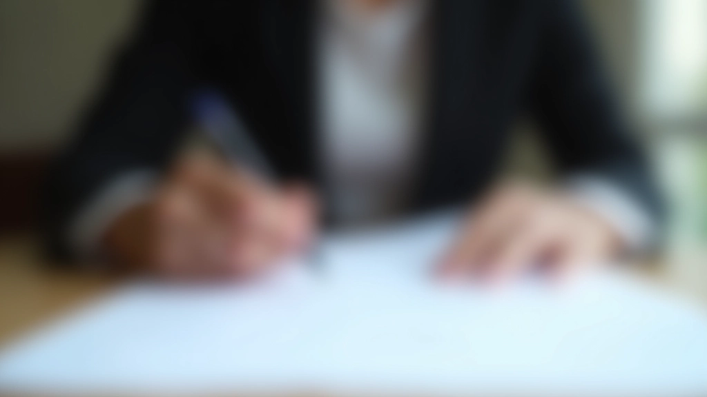 Žena čte smlouvu při podpisu na tečkované čáře